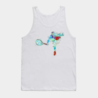 Tennis female player Tank Top